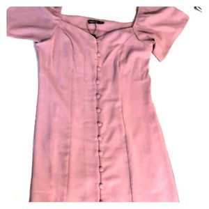 I was lost button down dress